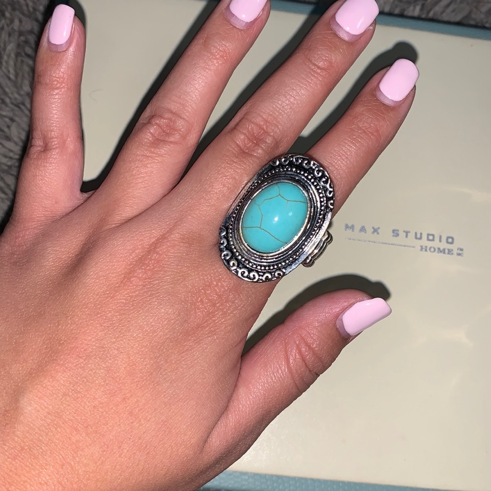 Silver Turquoise Ring
